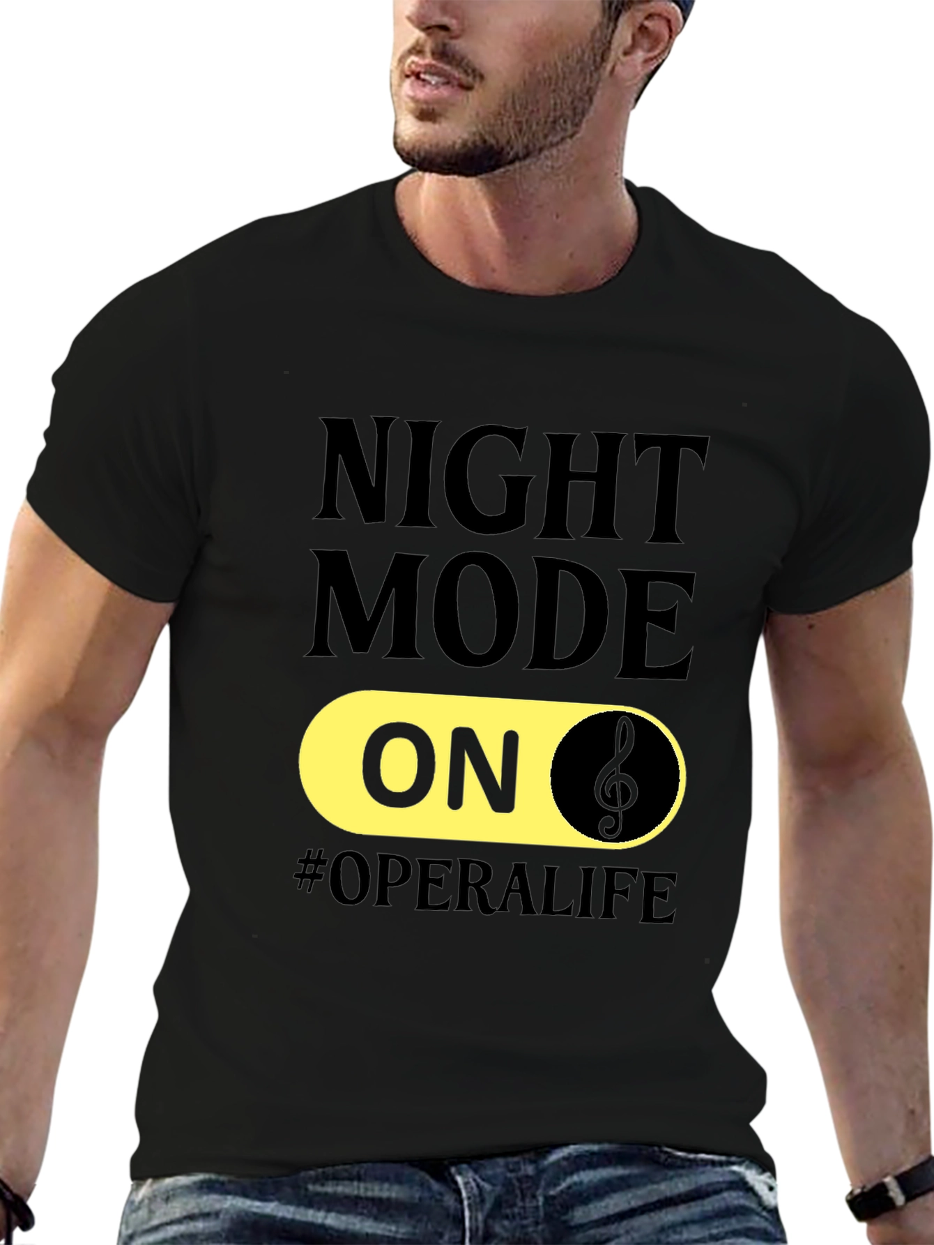 Night Mode On Opera Life T-Shirt