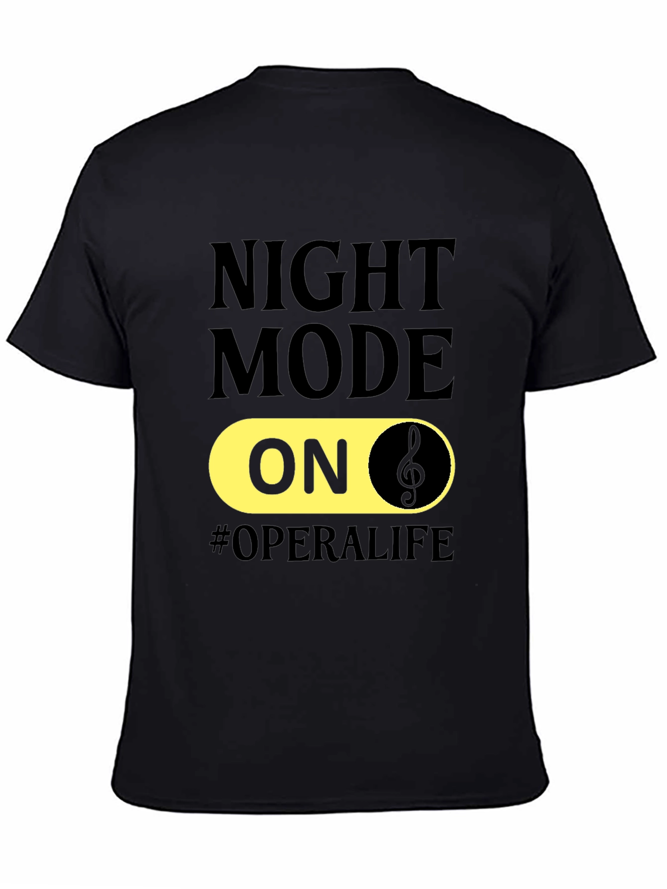 Night Mode On Opera Life T-Shirt