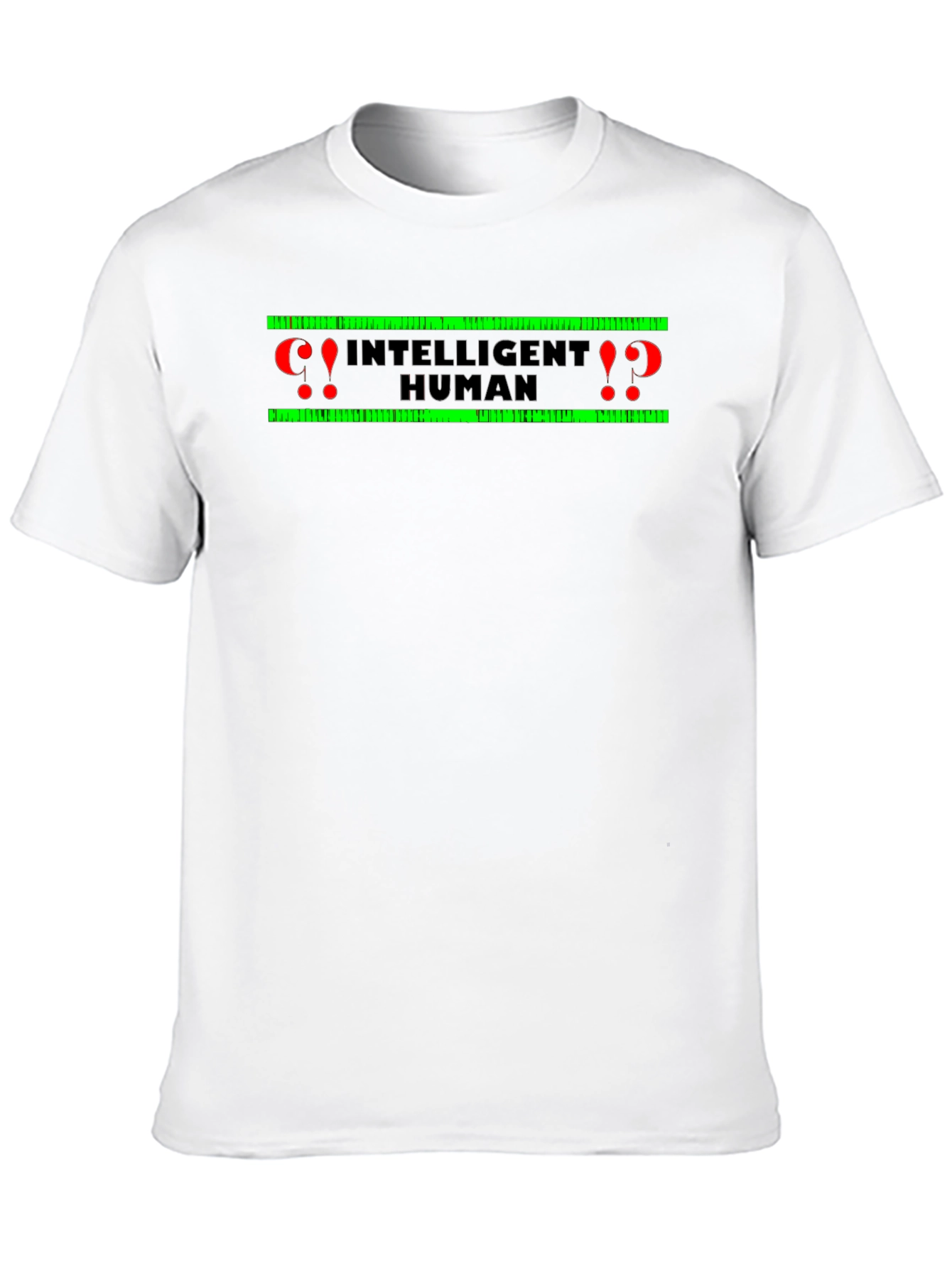 Intelligent Human Graphic Tee - Black