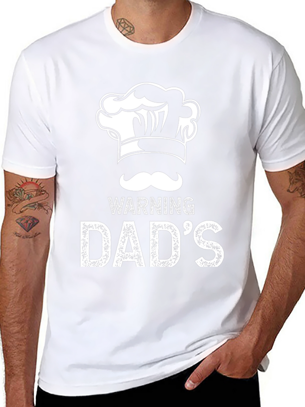 Warning Dads Cooking T-Shirt