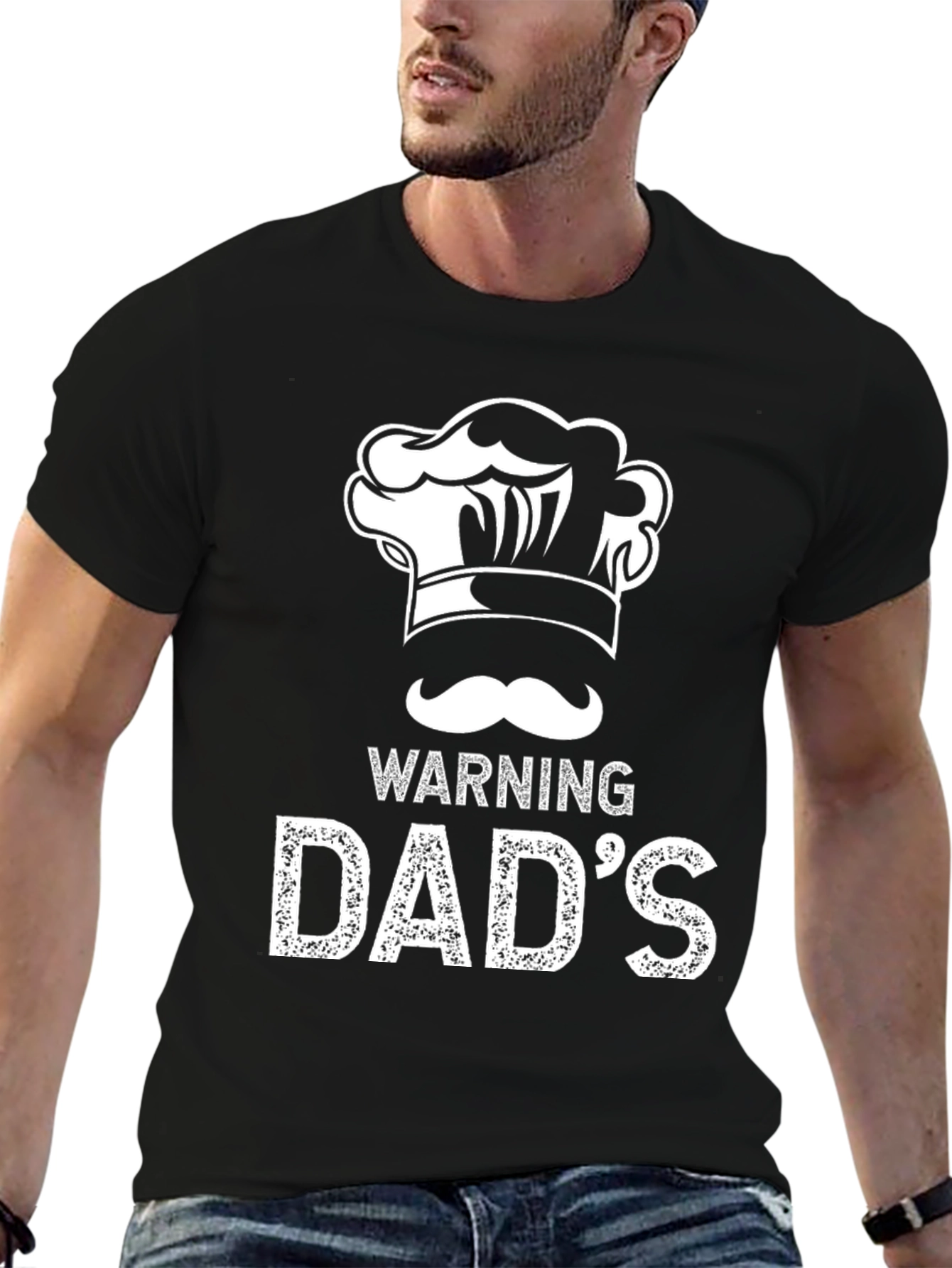Warning Dads Cooking T-Shirt