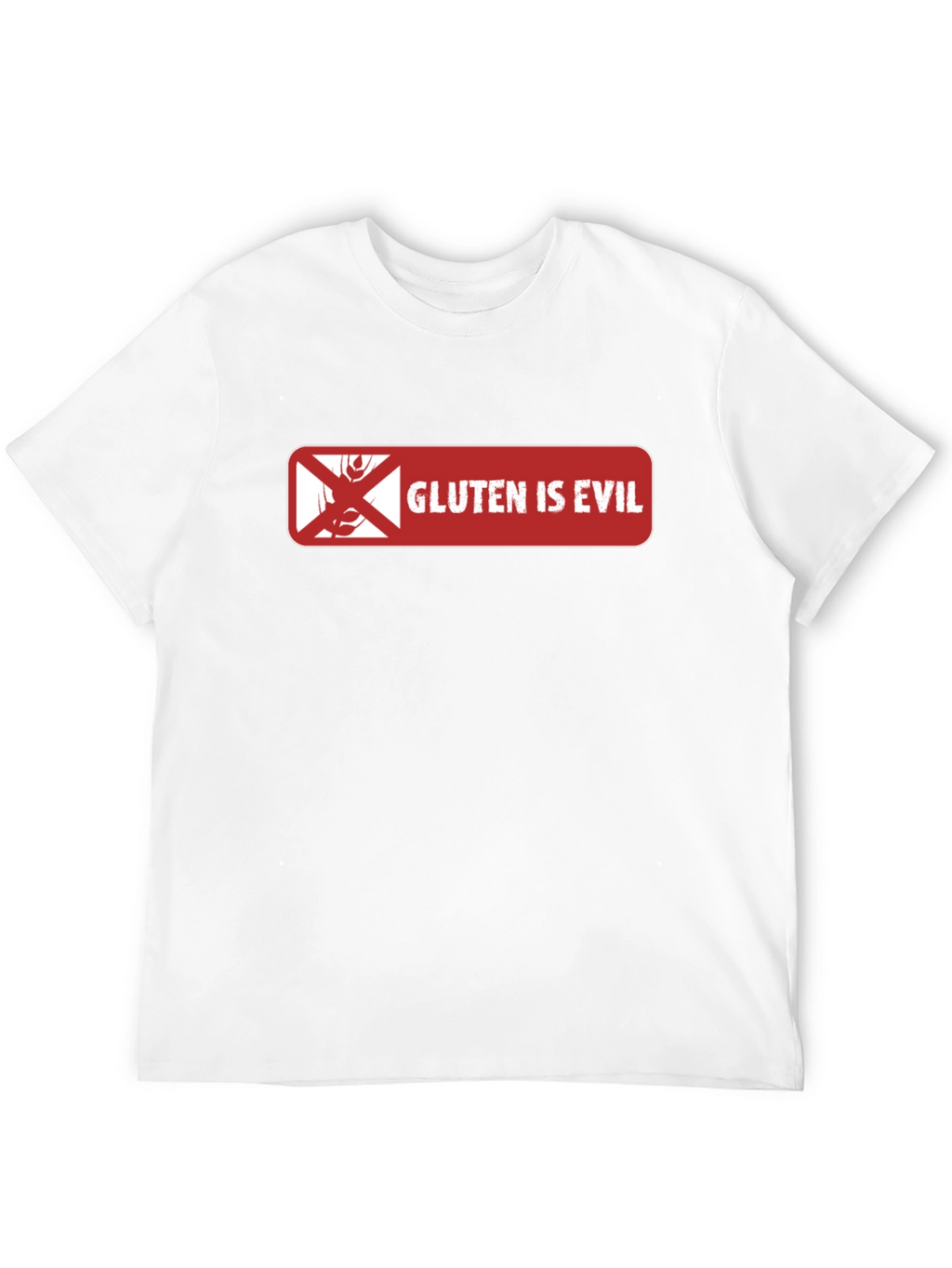 Gluten is Evil Graphic T-Shirt