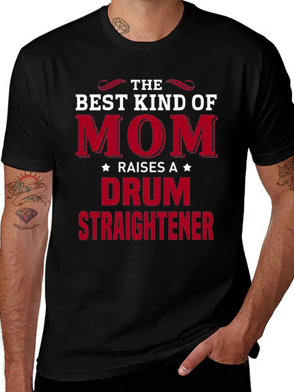Best Kind of Mom Drum Straightener T-Shirt