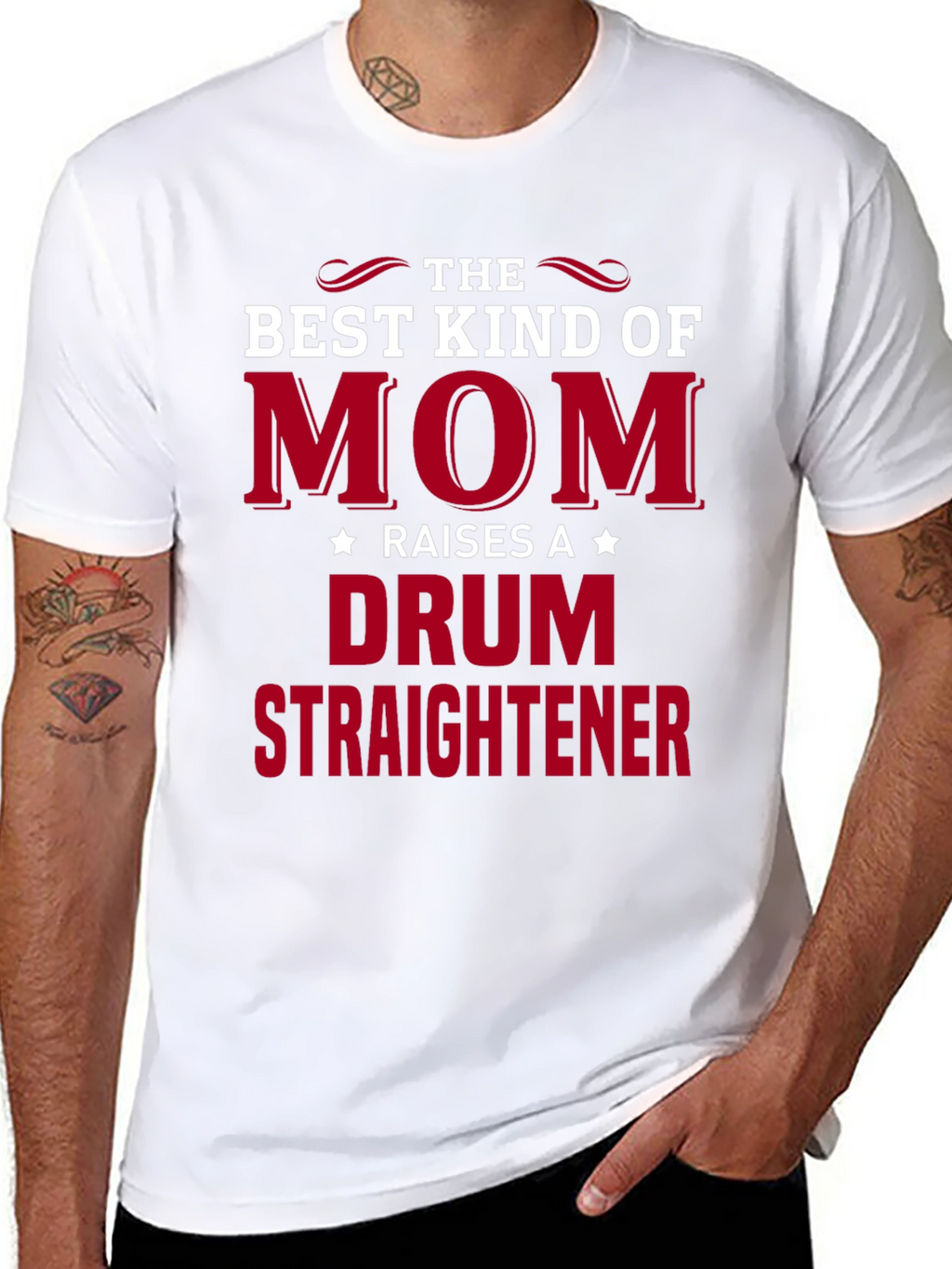 Best Kind of Mom Drum Straightener T-Shirt