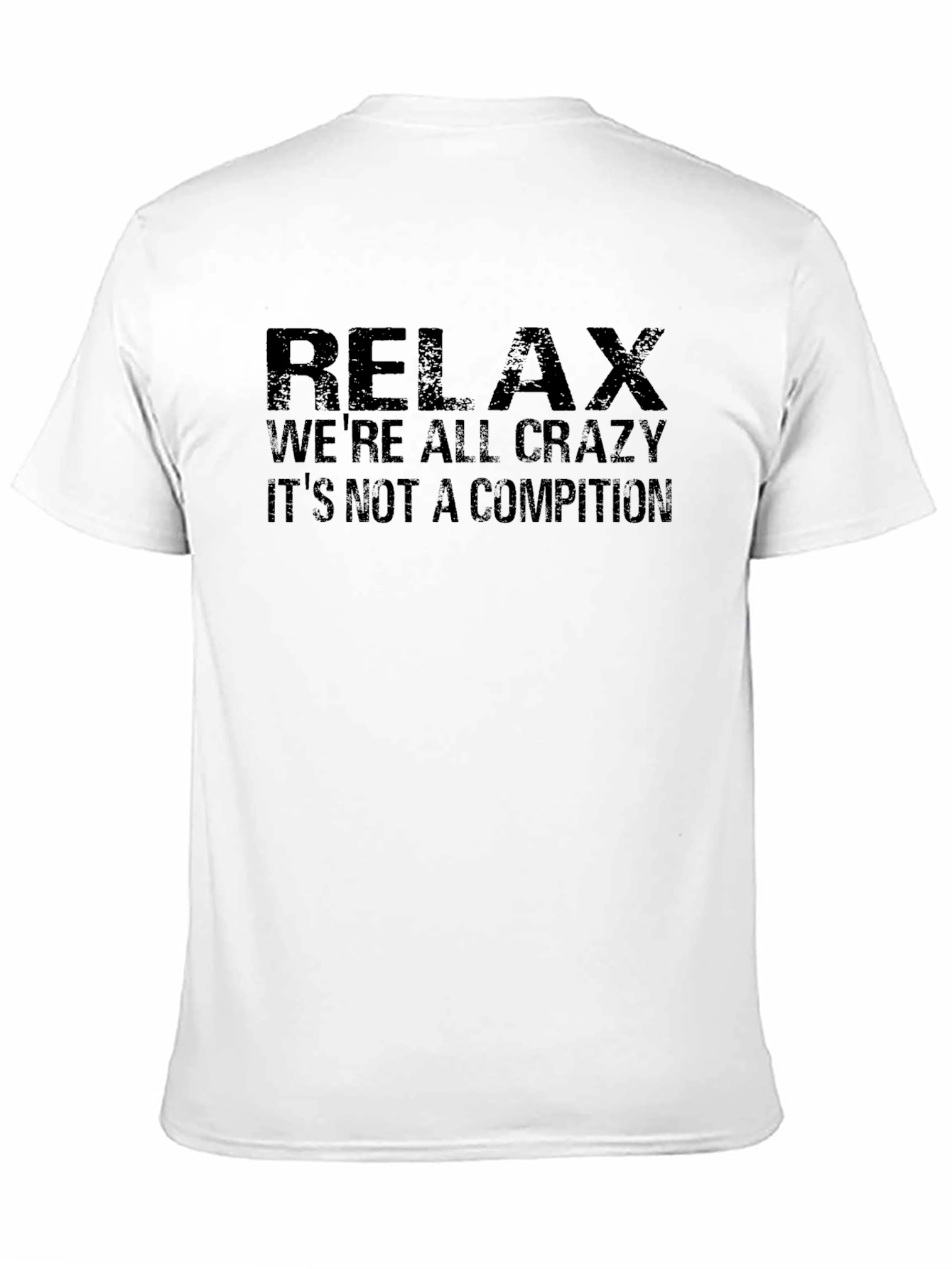 Relax Graphic Tee - Crazy Crew Comfort Shirt