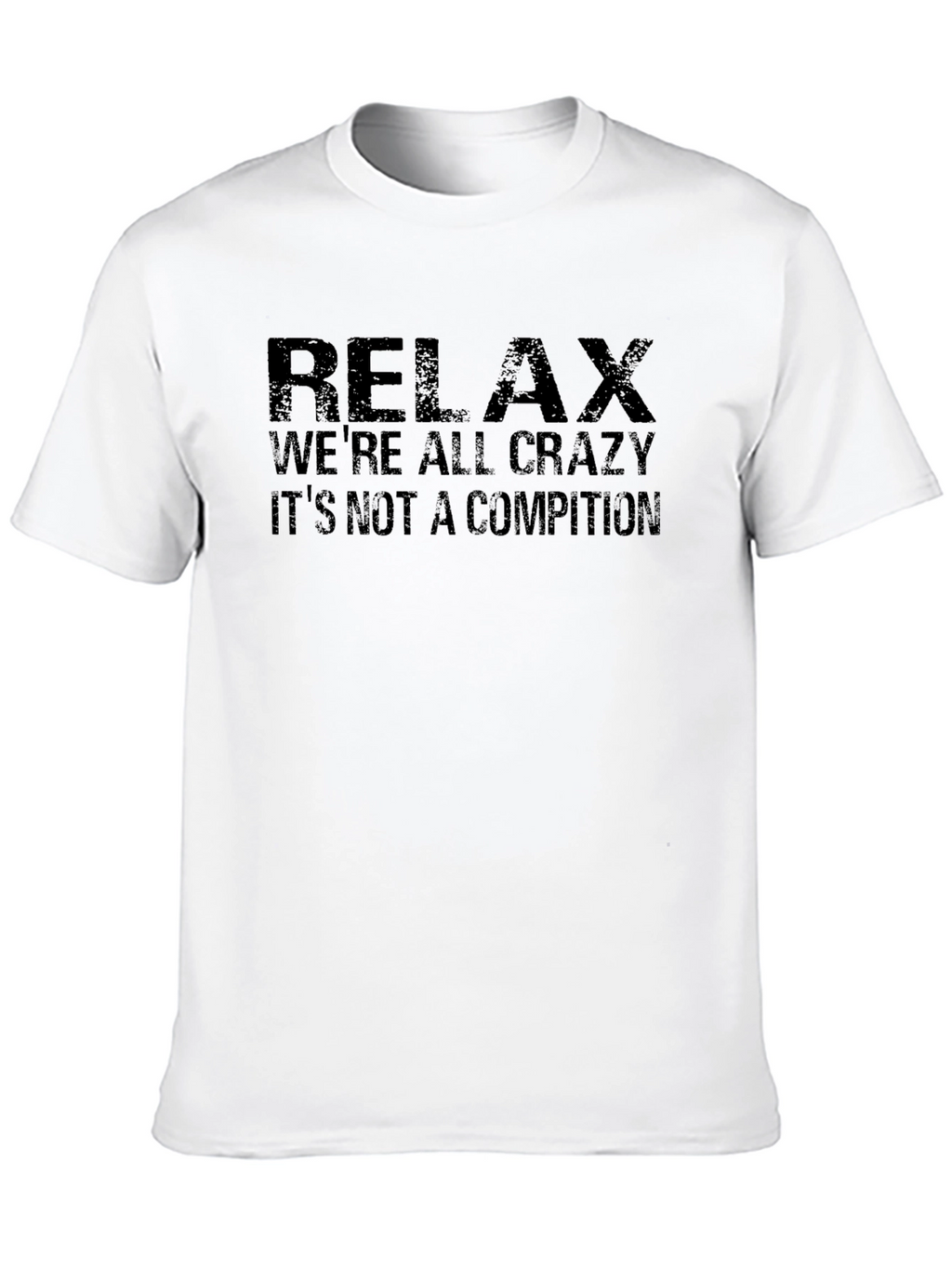 Relax Graphic Tee - Crazy Crew Comfort Shirt