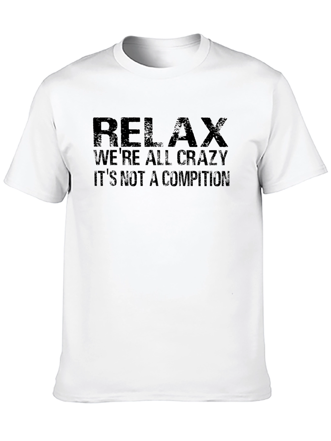 Relax Graphic Tee - Crazy Crew Comfort Shirt