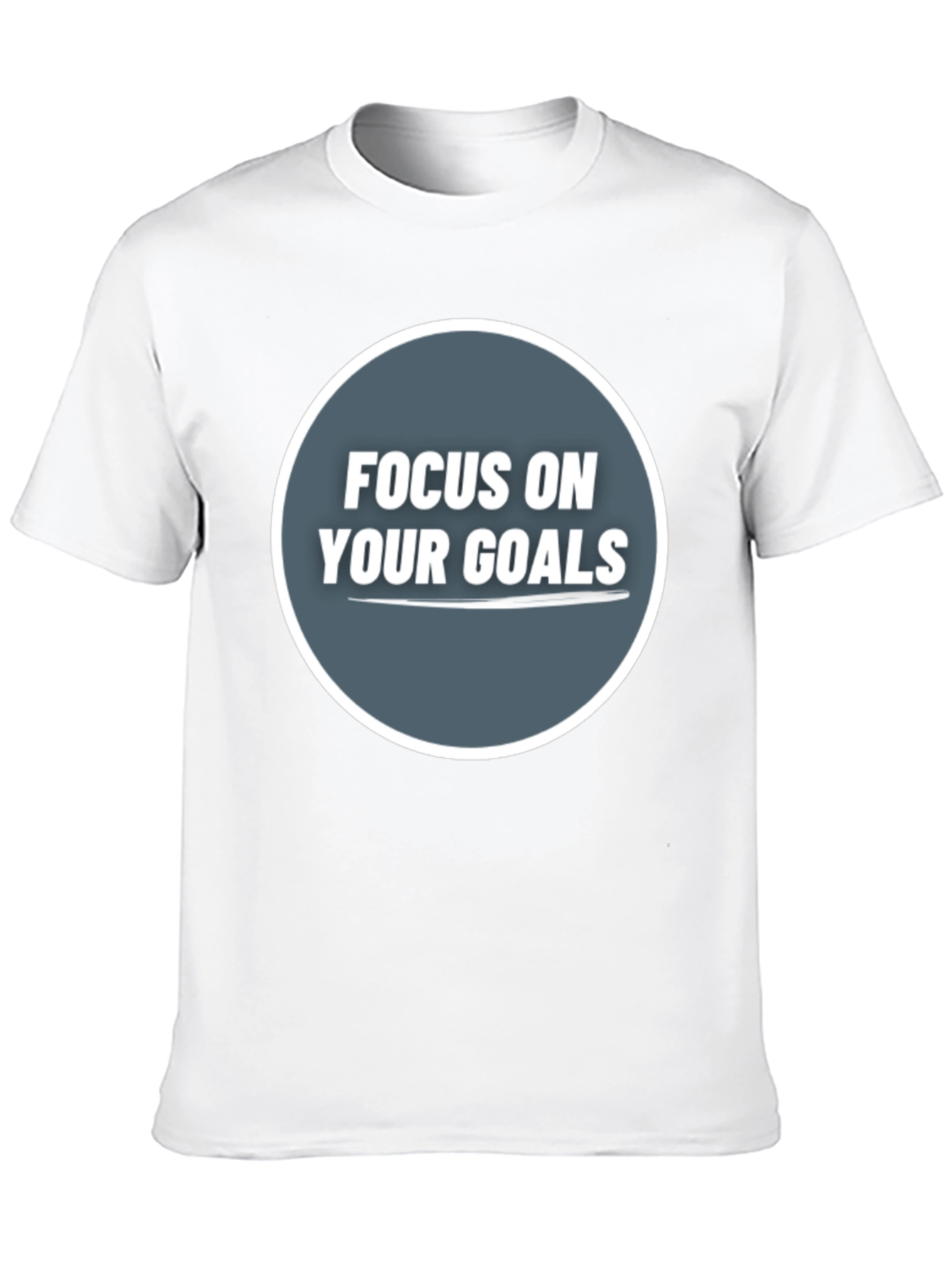 Focus On Your Goals Graphic Tee - Motivational Shirt