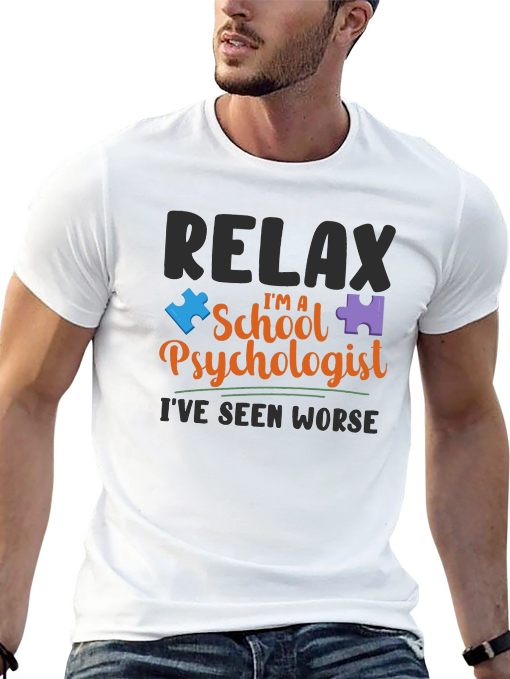 Relax Im A School Psychologist T-Shirt