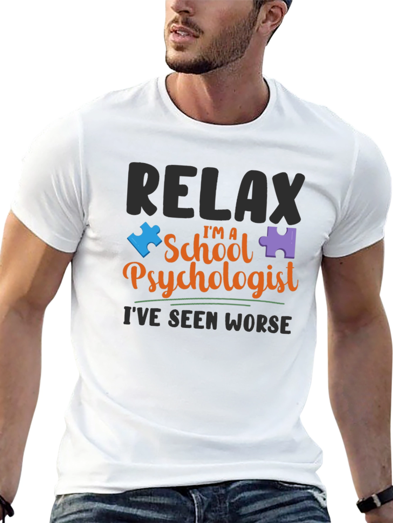 Relax Im A School Psychologist T-Shirt