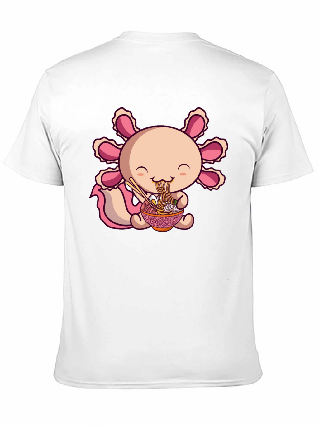 Axolotl Ramen Black T-Shirt