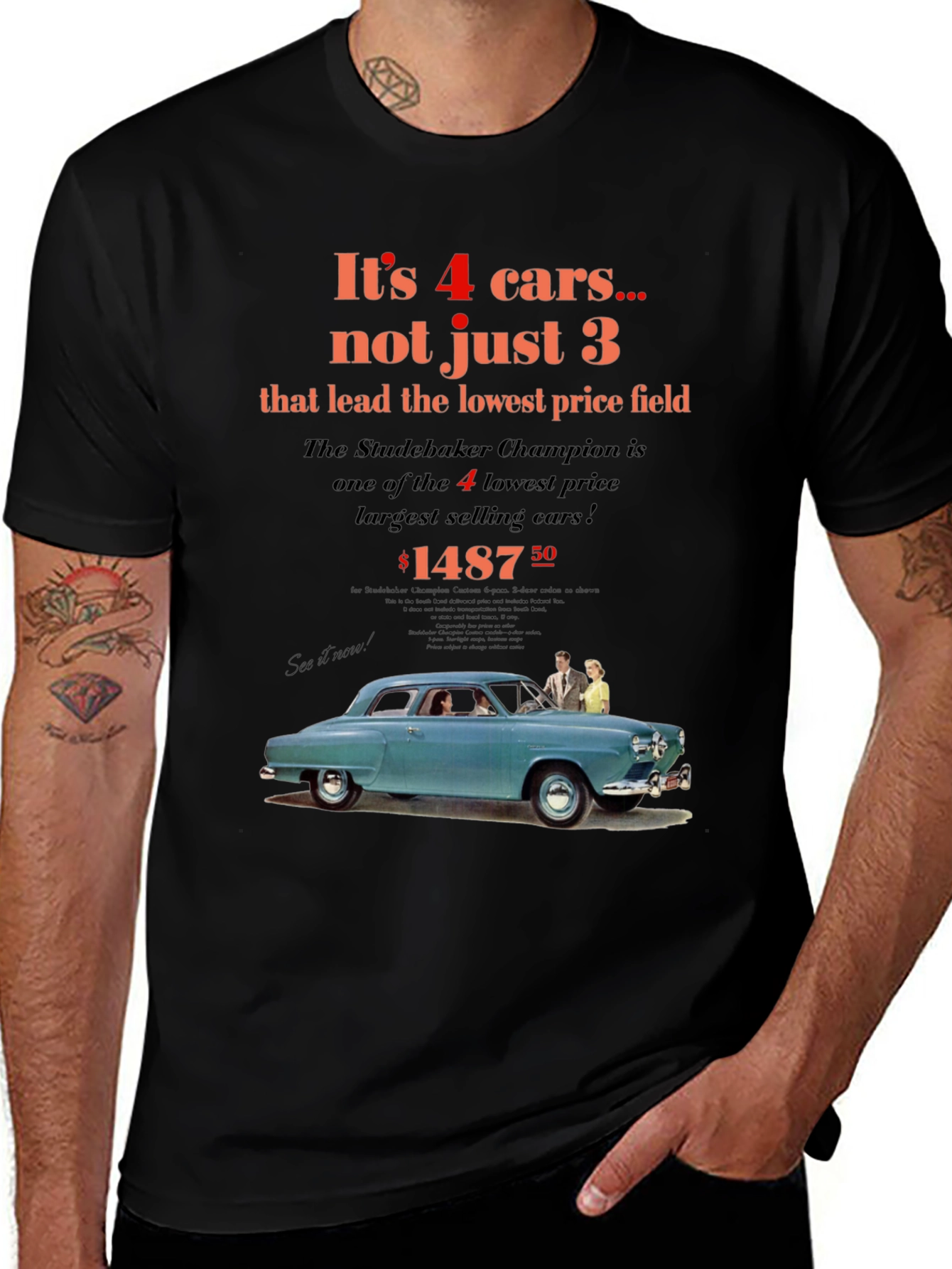 Retro Studebaker Champion T-Shirt