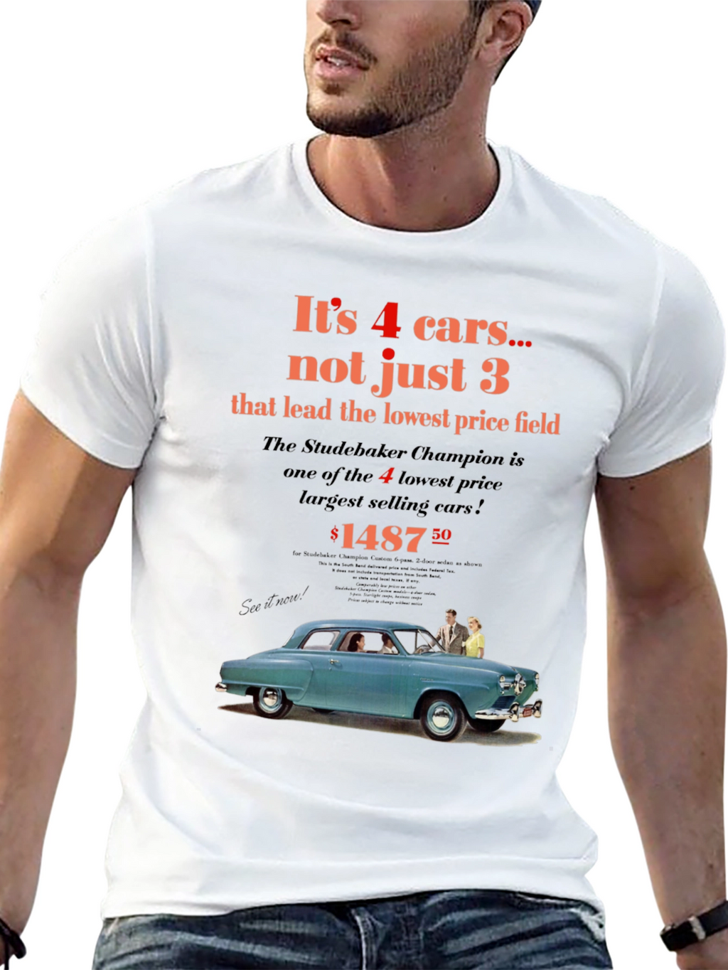 Retro Studebaker Champion T-Shirt