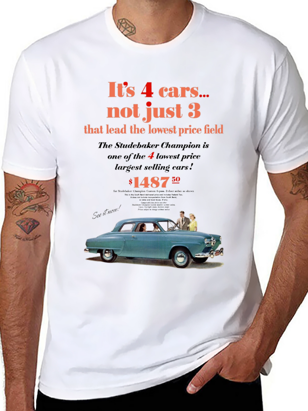 Retro Studebaker Champion T-Shirt
