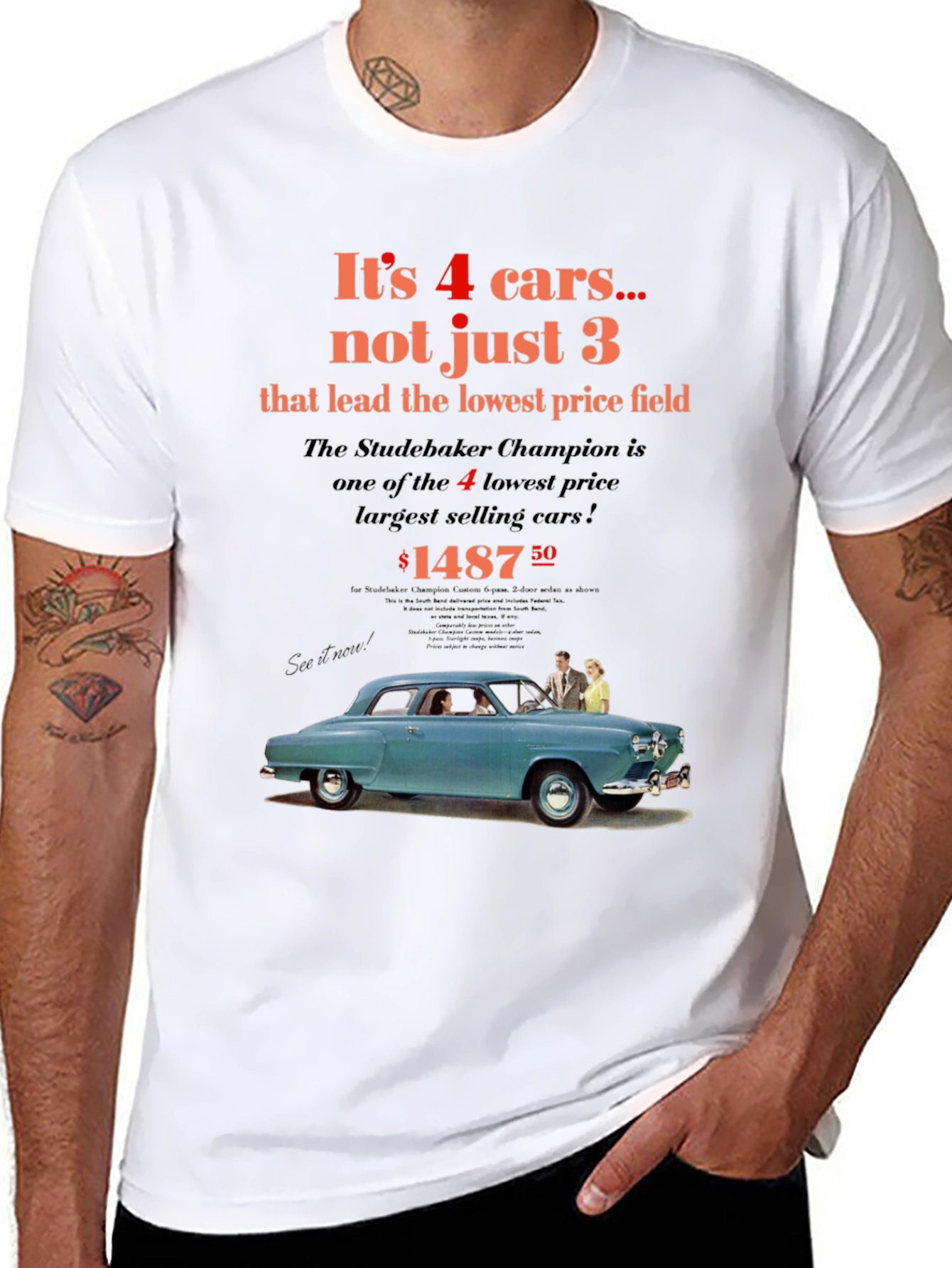 Retro Studebaker Champion T-Shirt