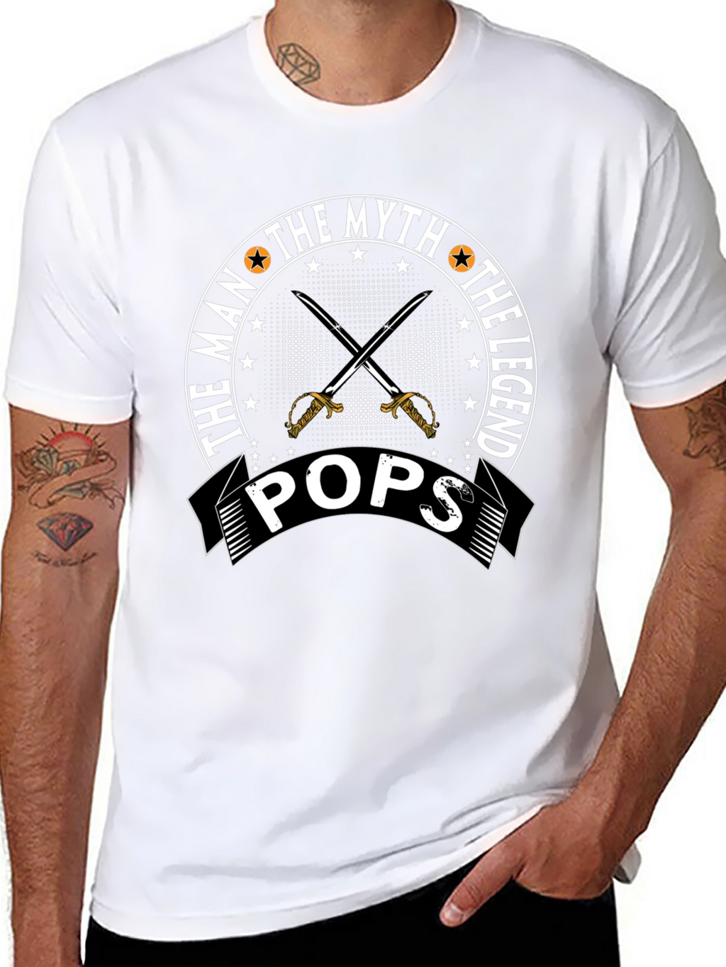 The Man The Myth The Legend - POPS T-Shirt