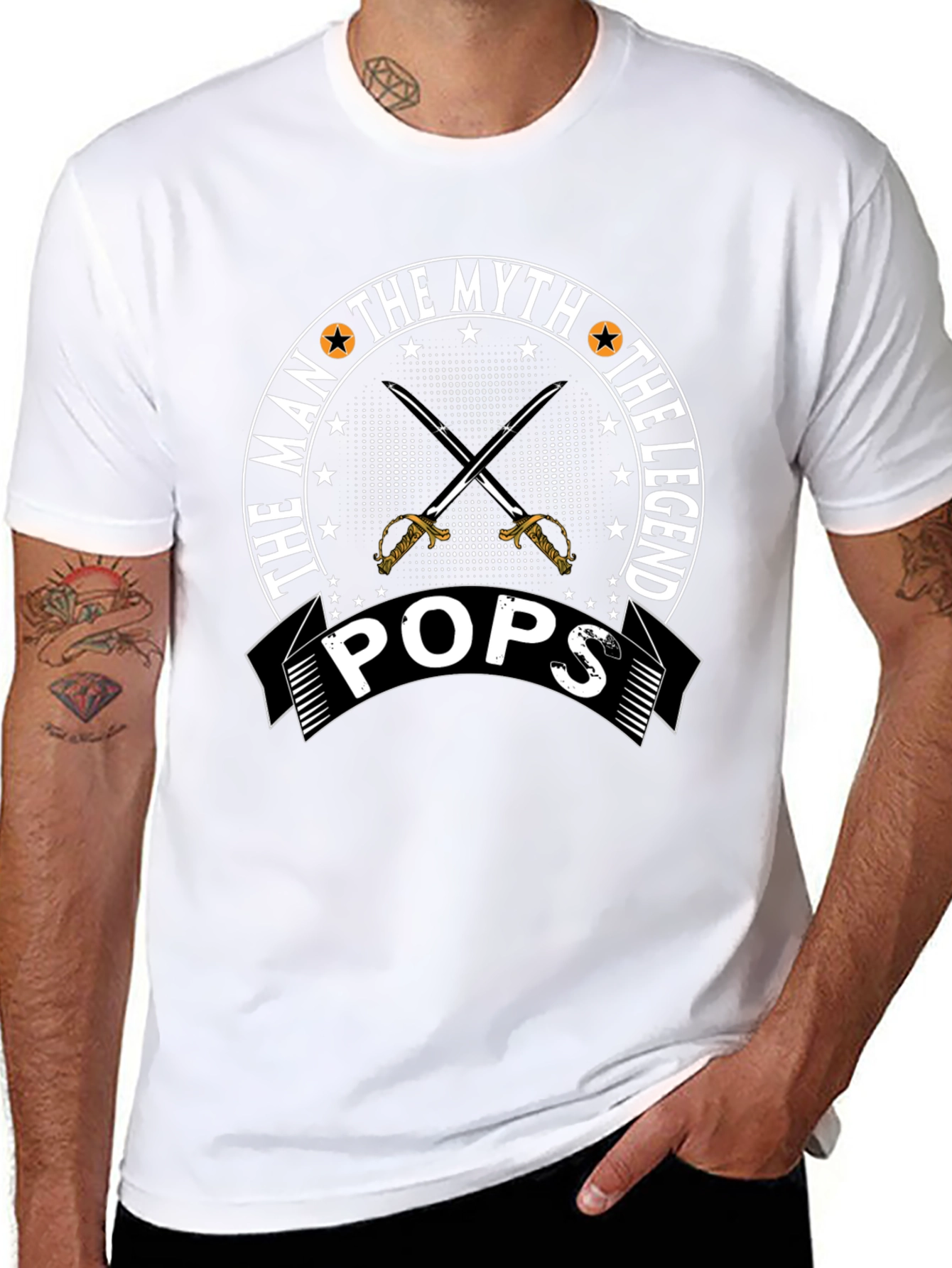 The Man The Myth The Legend - POPS T-Shirt