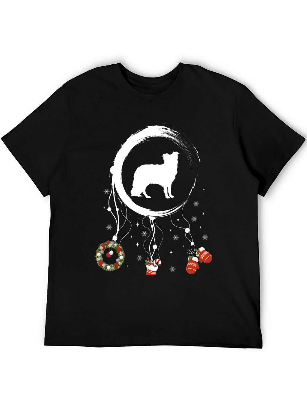 Dog Dreamcatcher Christmas Tee