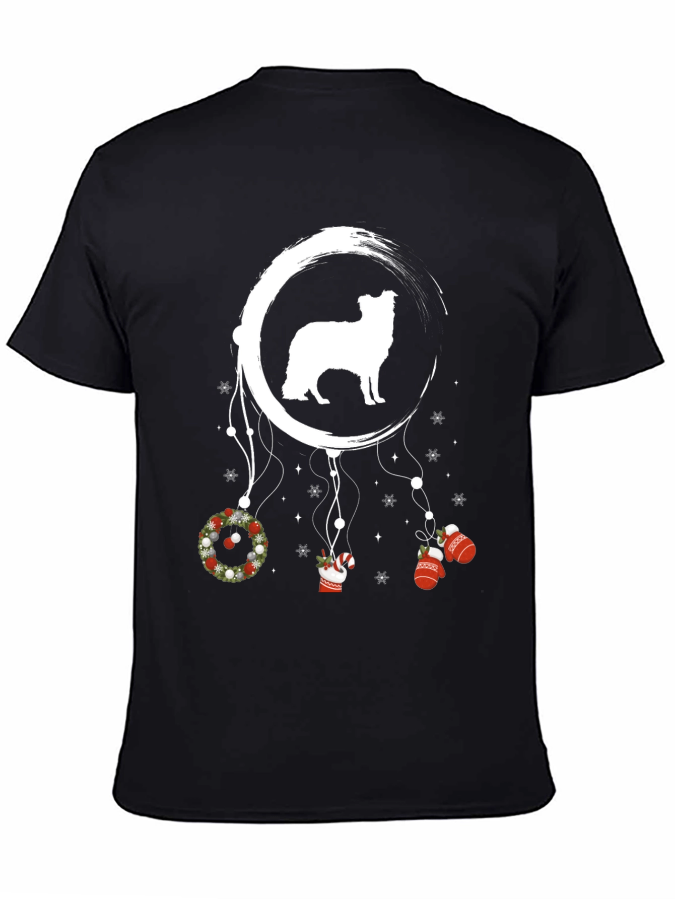 Dog Dreamcatcher Christmas Tee