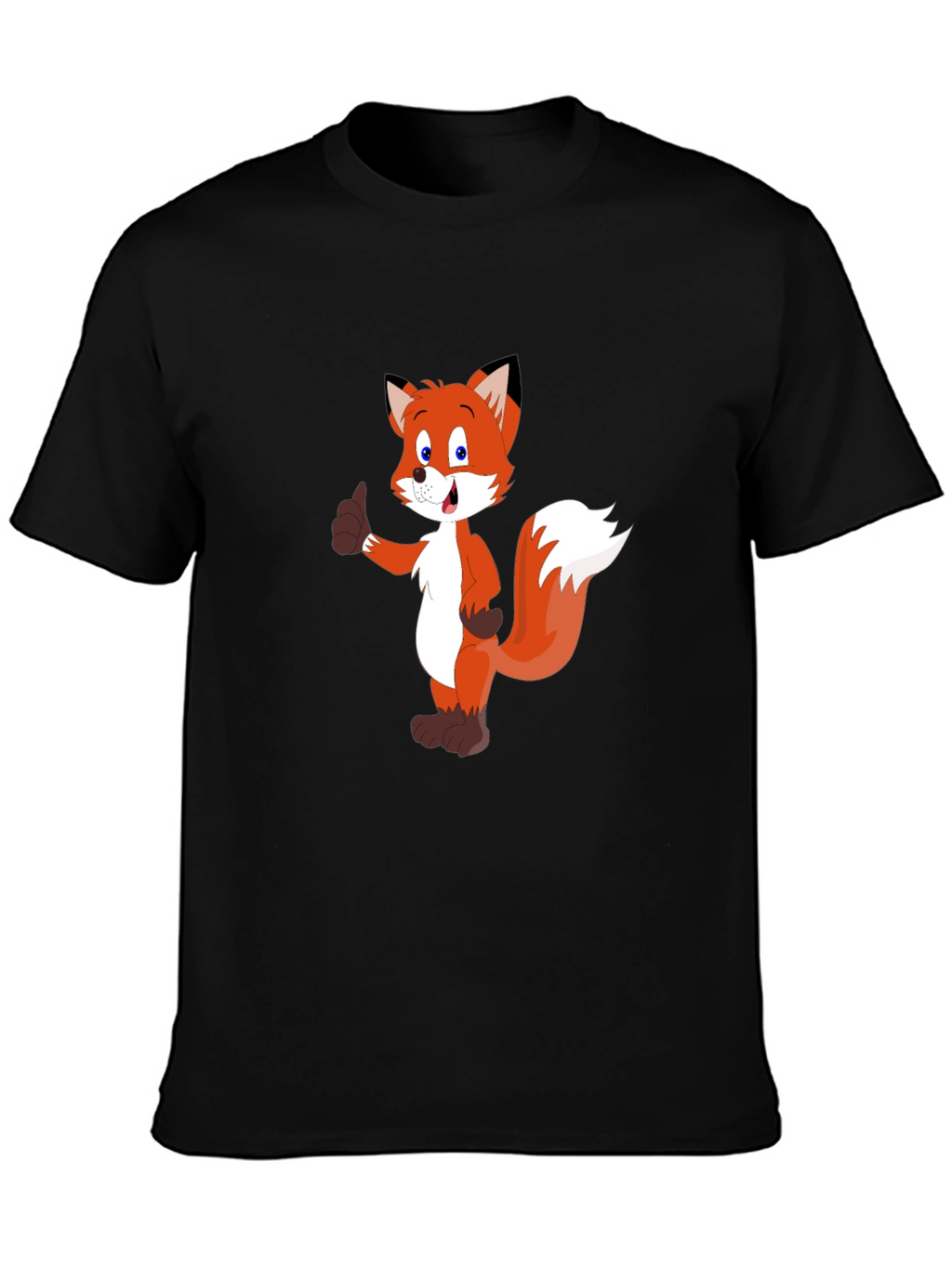 Cartoon Fox T-Shirt: Classic Comfort