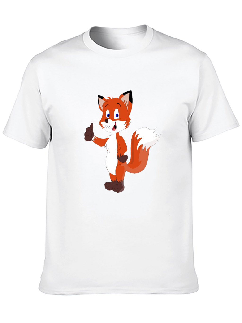 Cartoon Fox T-Shirt: Classic Comfort