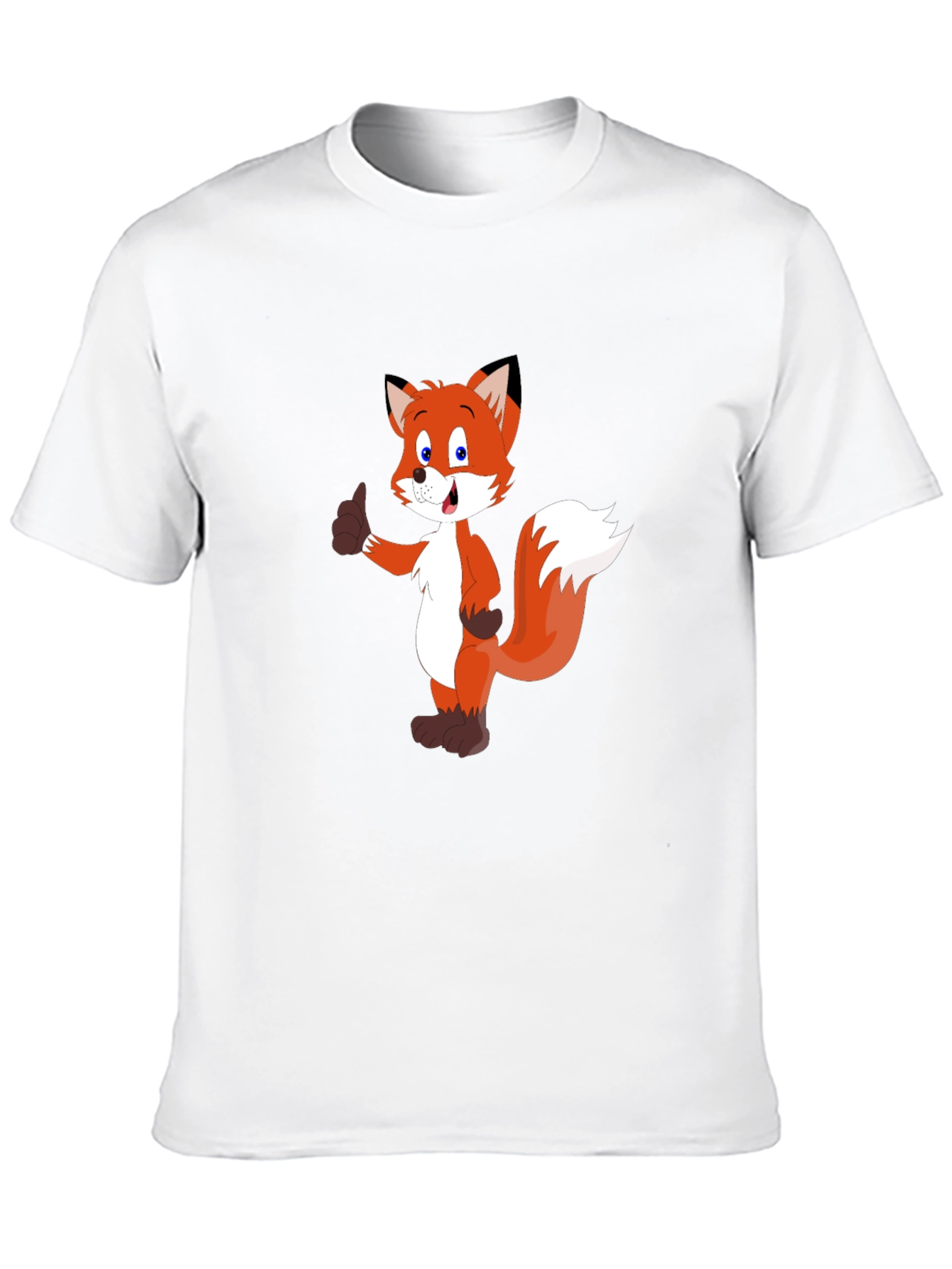 Cartoon Fox T-Shirt: Classic Comfort