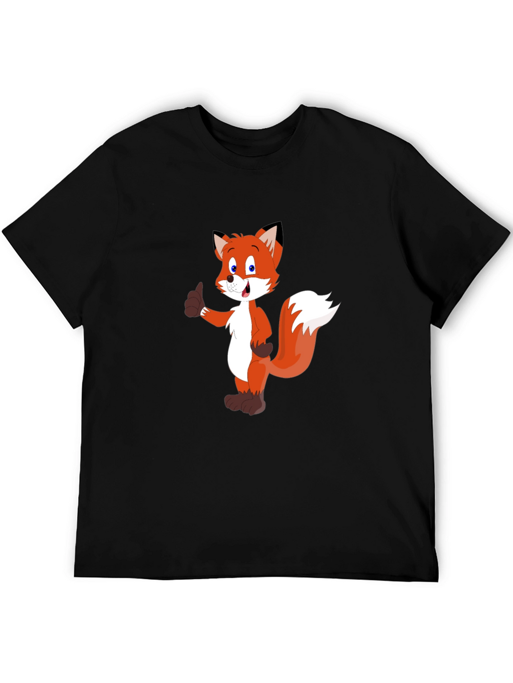 Cartoon Fox T-Shirt: Classic Comfort