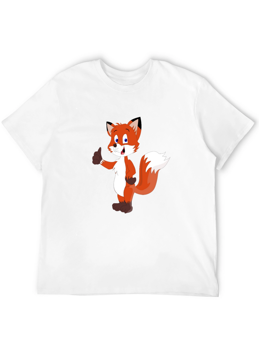 Cartoon Fox T-Shirt: Classic Comfort