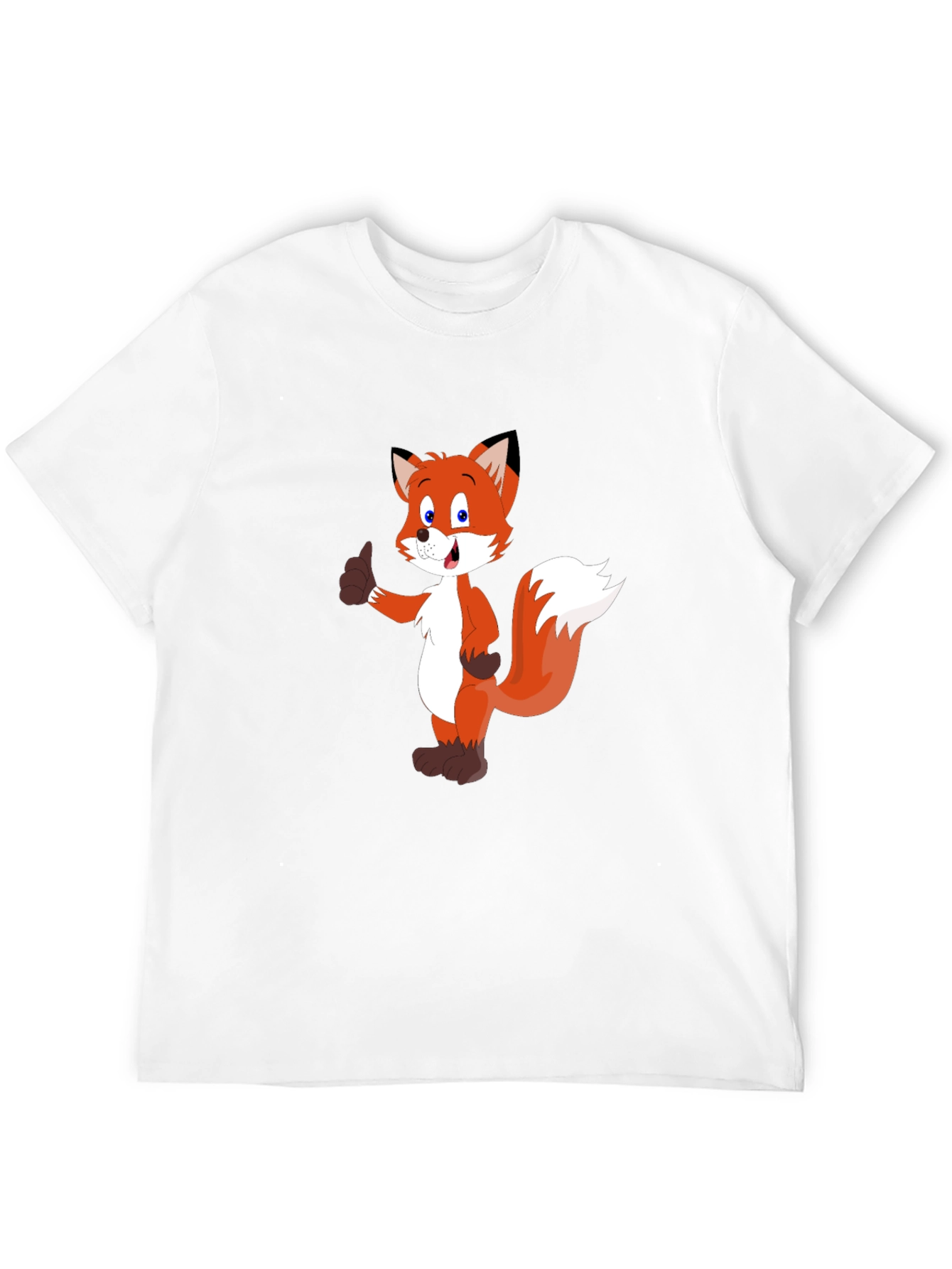 Cartoon Fox T-Shirt: Classic Comfort