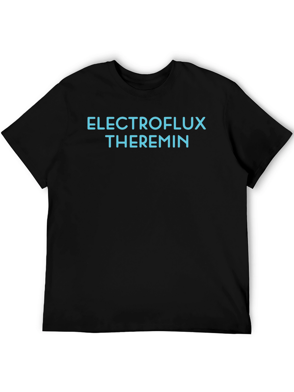 Electroflux Theremin Graphic Tee - Black Casual T-Shirt