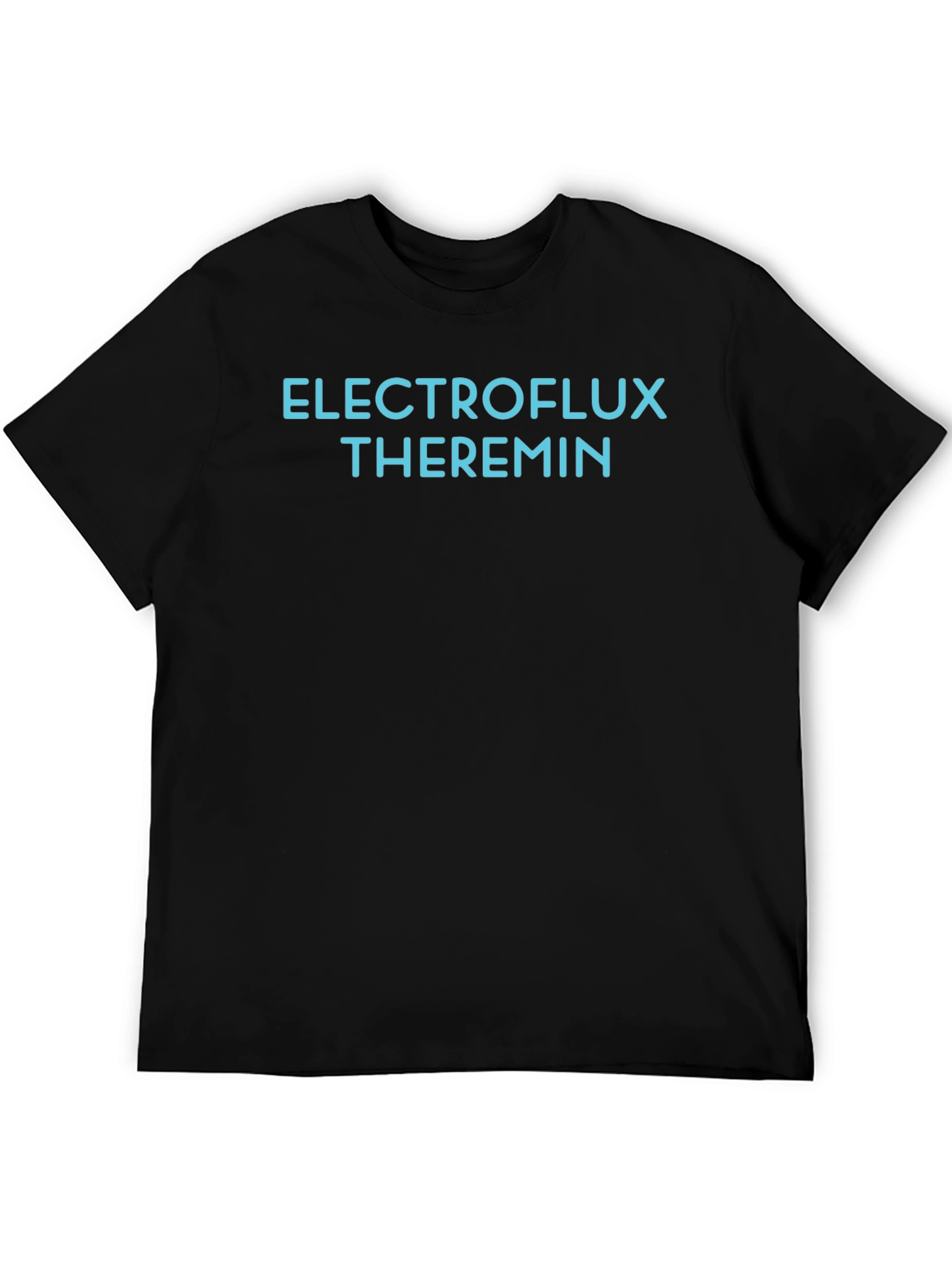 Electroflux Theremin Graphic Tee - Black Casual T-Shirt