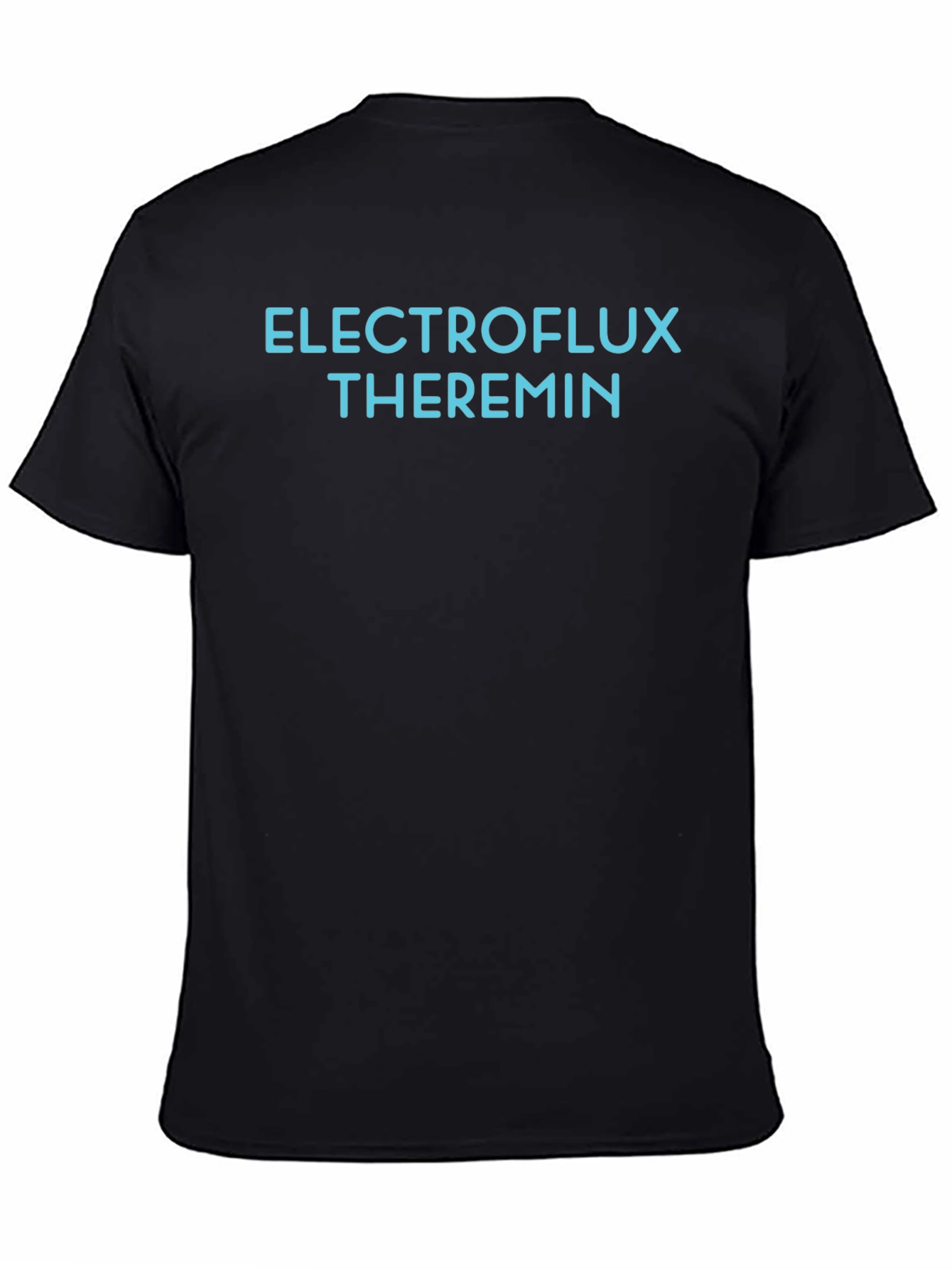 Electroflux Theremin Graphic Tee - Black Casual T-Shirt