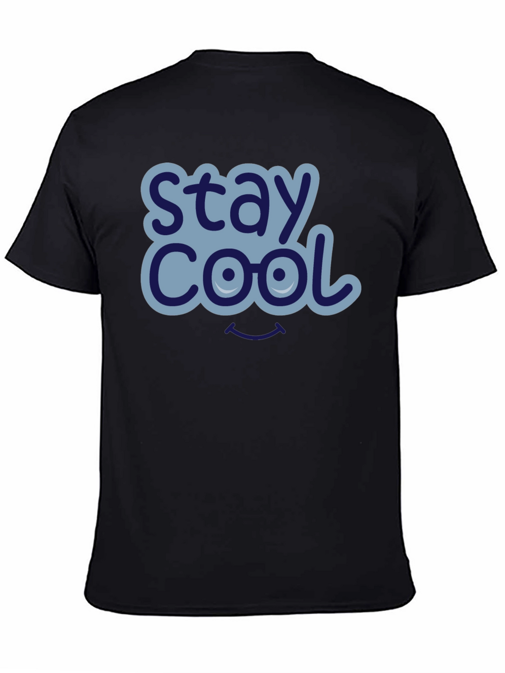 Stay Cool Graphic T-Shirt - Mens Black Tee