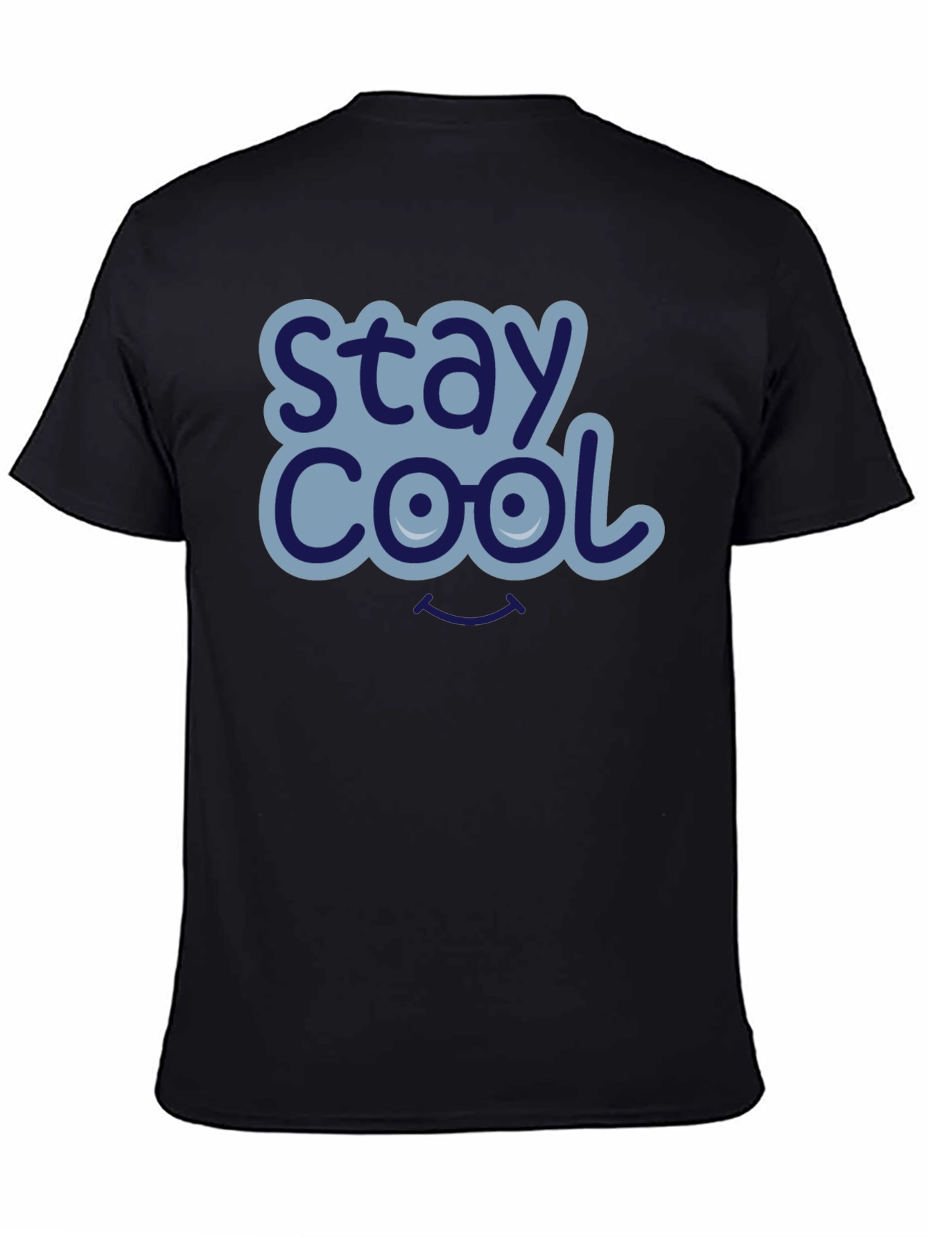 Stay Cool Graphic T-Shirt - Mens Black Tee