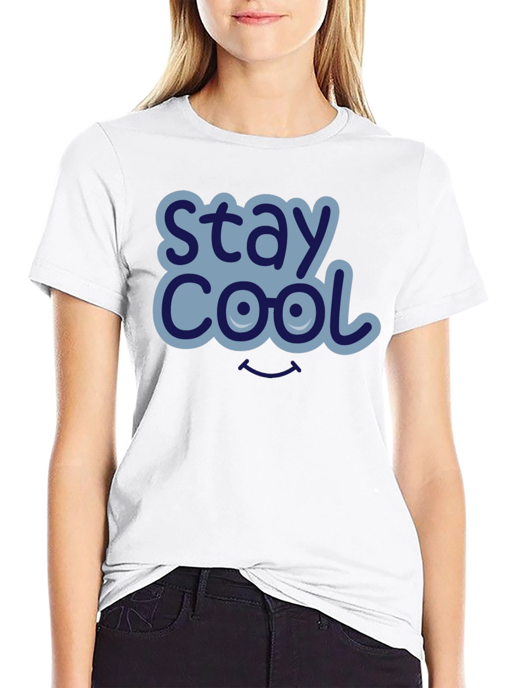 Stay Cool Graphic T-Shirt - Mens Black Tee
