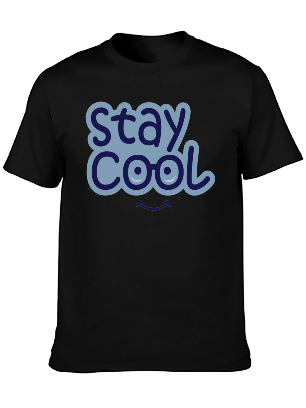 Stay Cool Graphic T-Shirt - Mens Black Tee