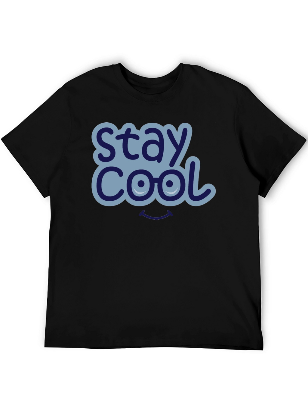 Stay Cool Graphic T-Shirt - Mens Black Tee