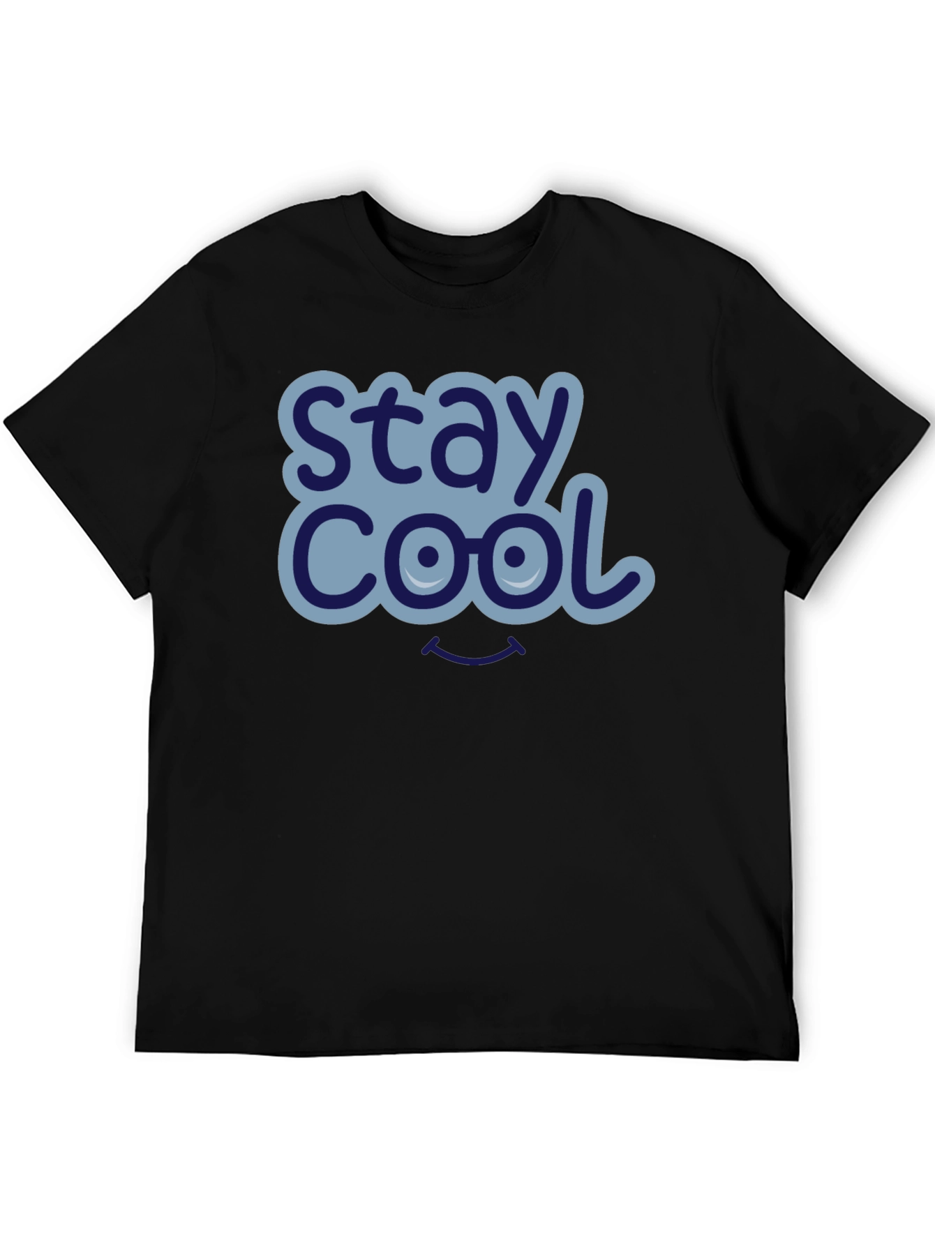 Stay Cool Graphic T-Shirt - Mens Black Tee
