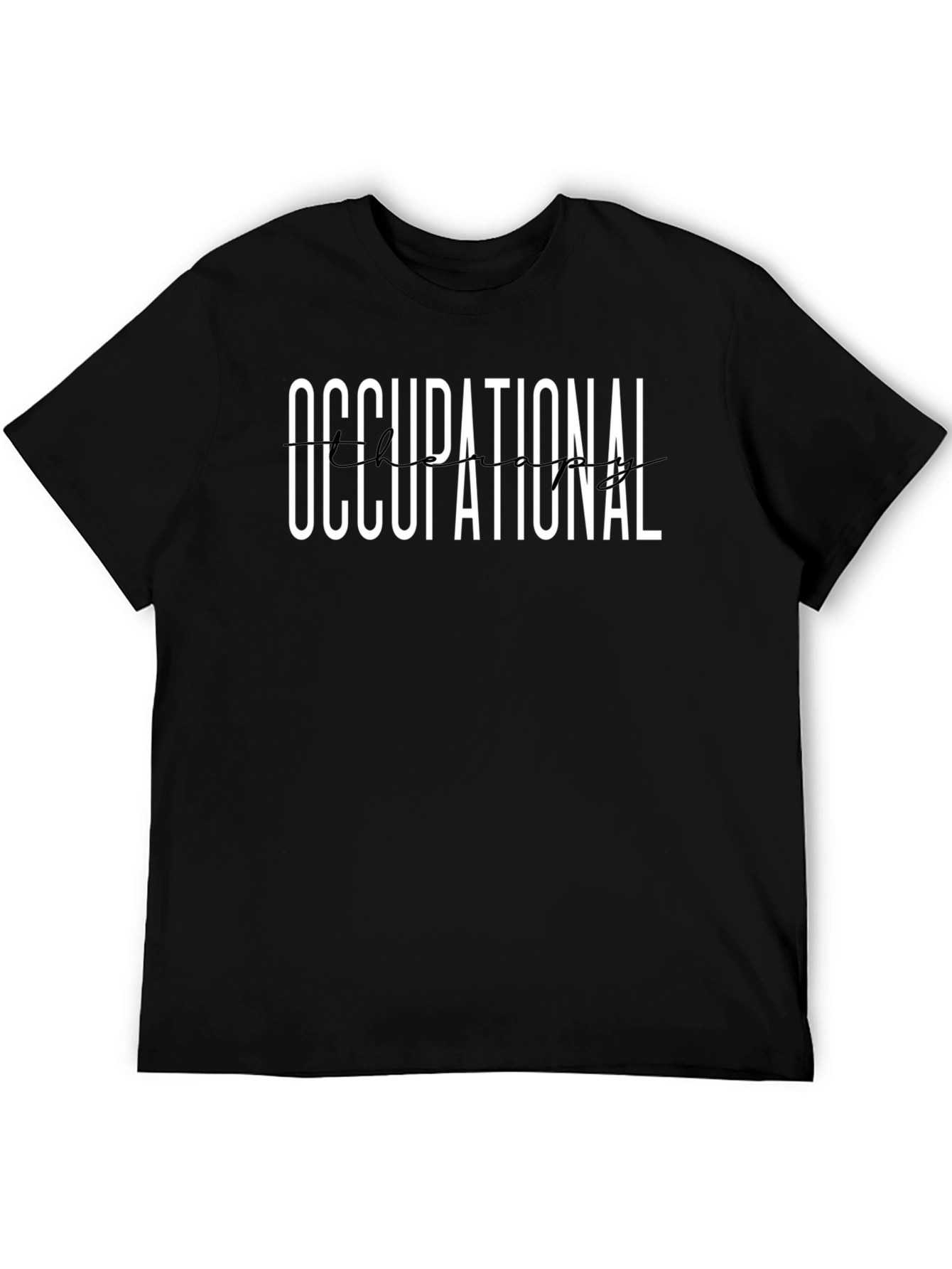 Occupational Therapy T-Shirt: Stylish Black Tee
