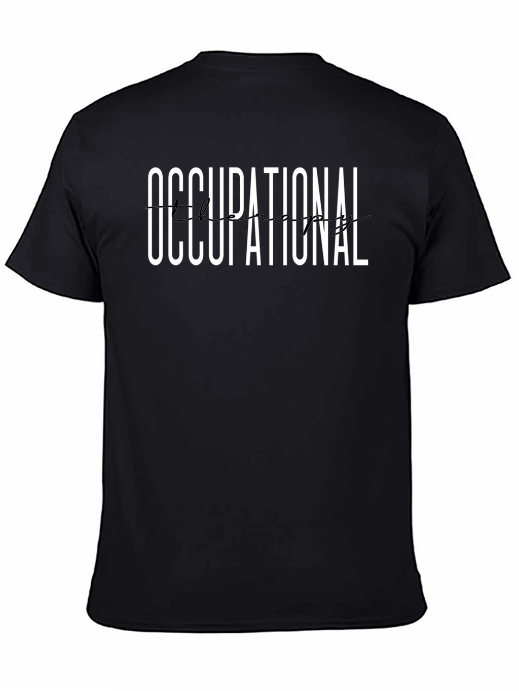 Occupational Therapy T-Shirt: Stylish Black Tee