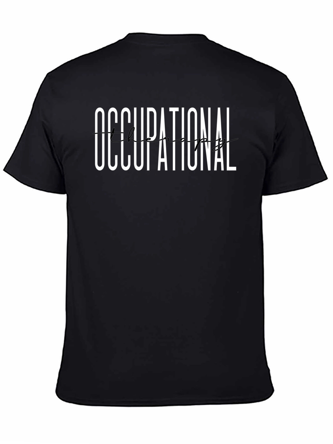 Occupational Therapy T-Shirt: Stylish Black Tee