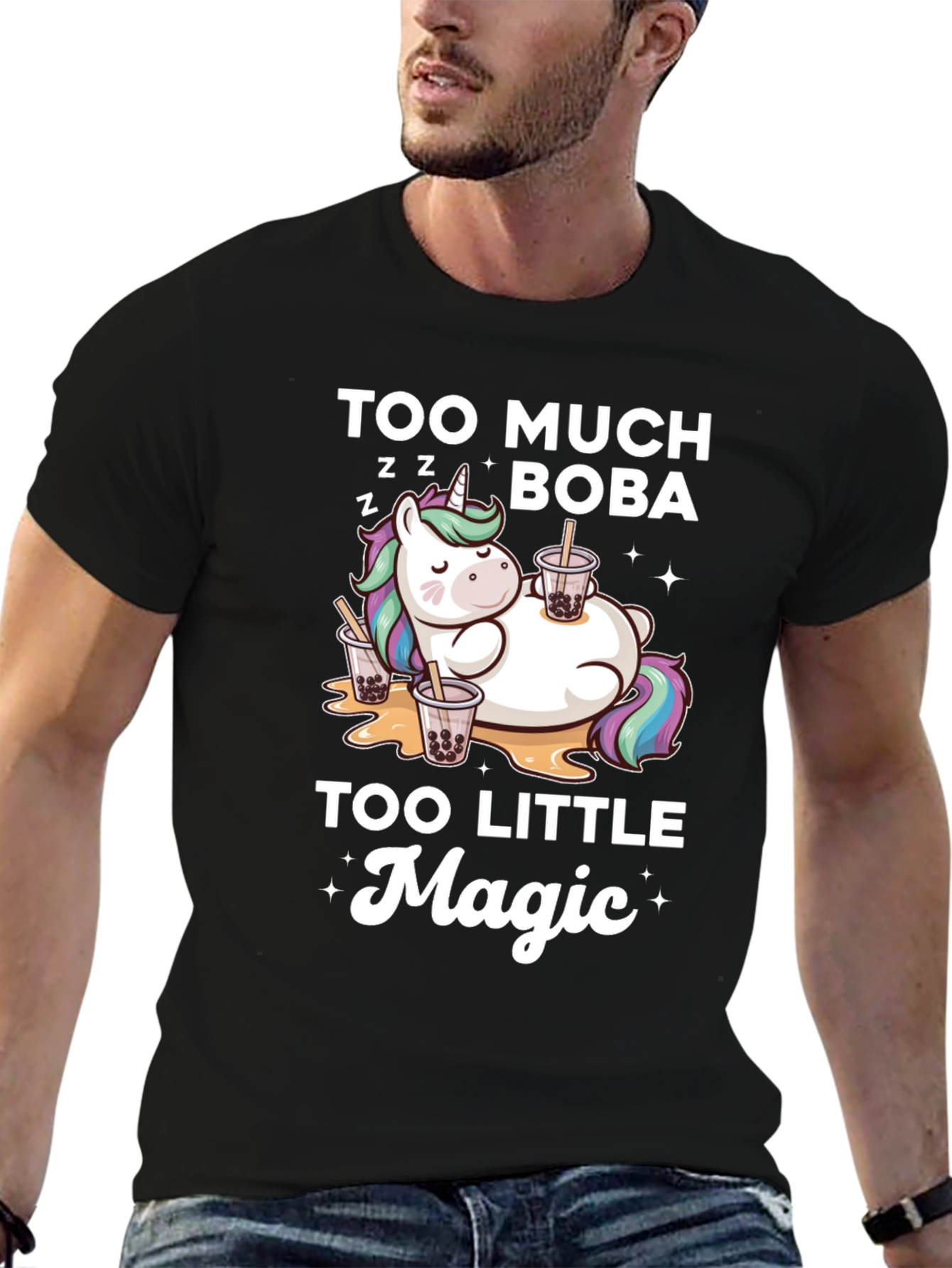 Too Much Boba Too Little Magic T-Shirt