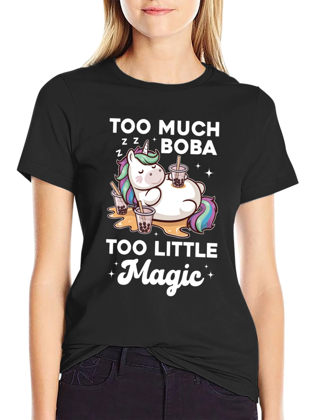 Too Much Boba Too Little Magic T-Shirt