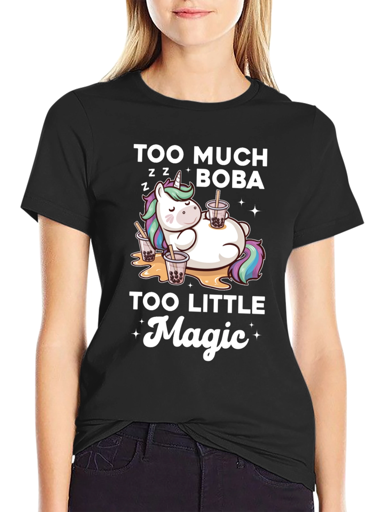 Too Much Boba Too Little Magic T-Shirt