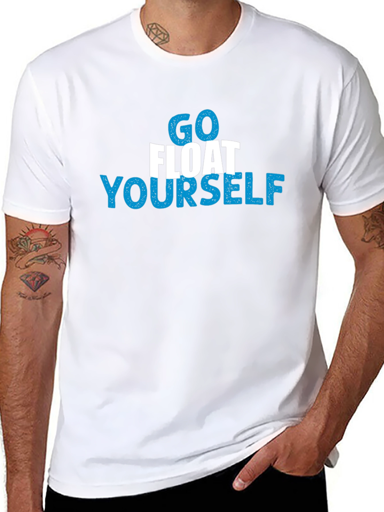 Go Float Yourself Graphic T-Shirt