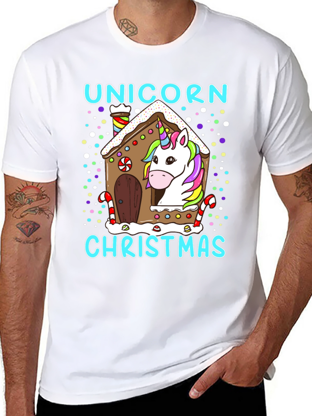 Unicorn Christmas T-Shirt
