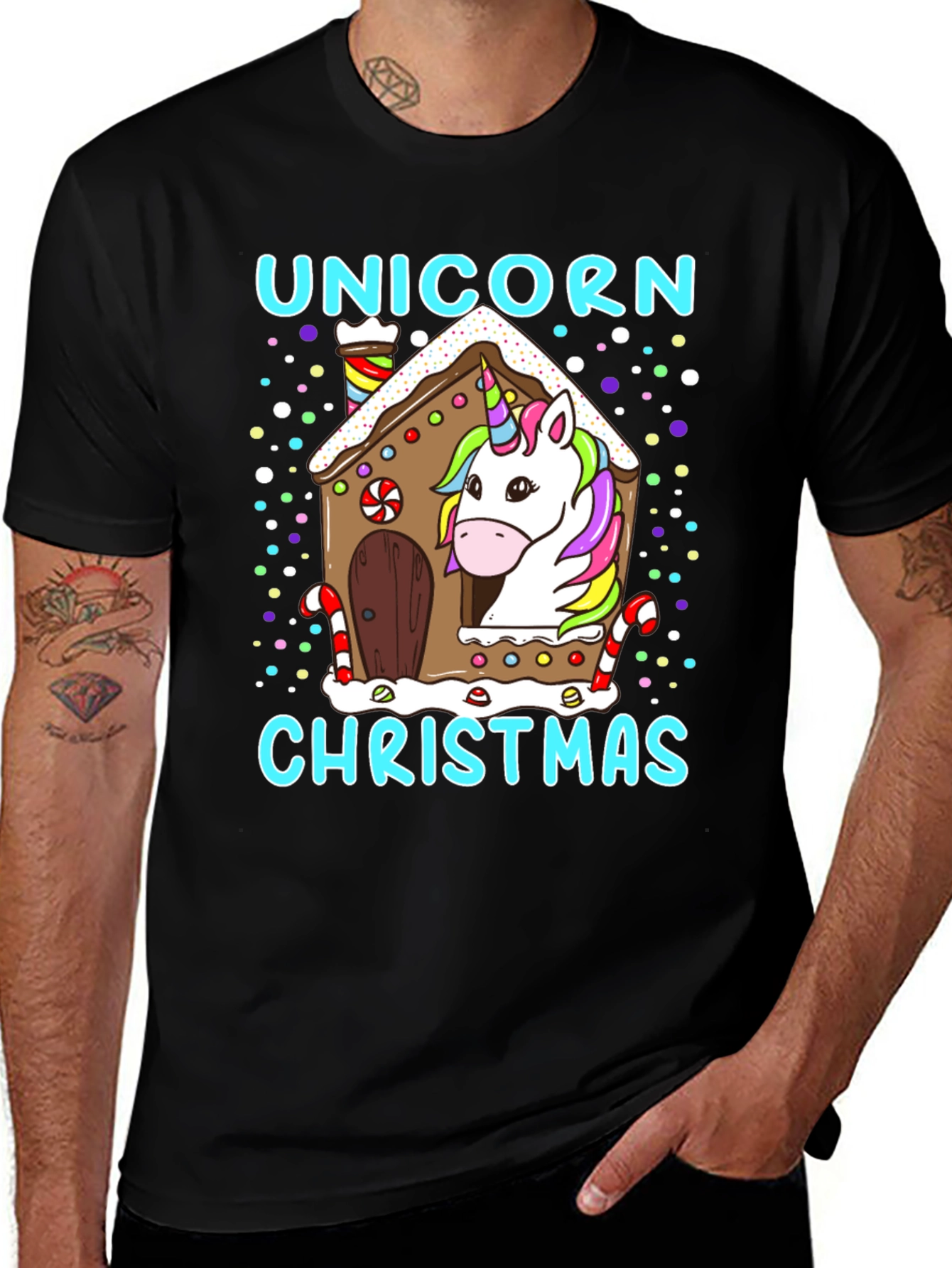 Unicorn Christmas T-Shirt