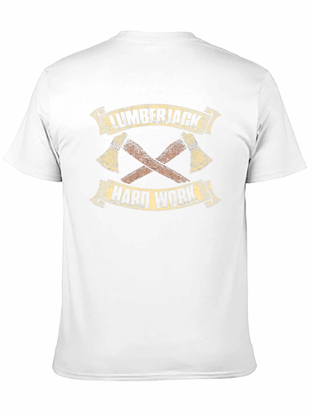 Lumberjack Hard Work Graphic Tee