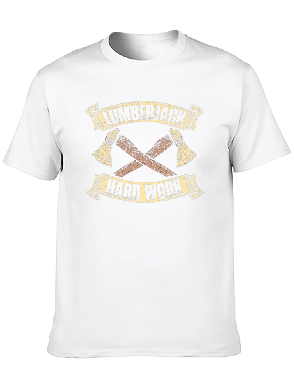 Lumberjack Hard Work Graphic Tee