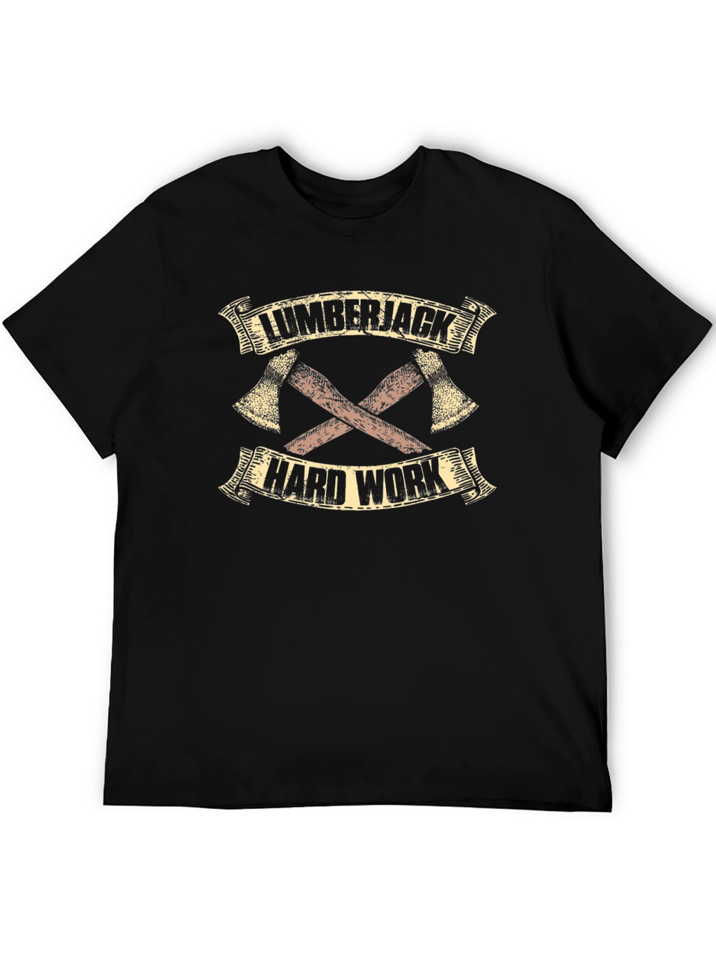 Lumberjack Hard Work Graphic Tee